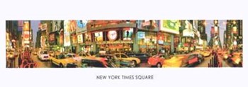 New York, Times Square art print