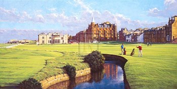 St Andrews - a Panorama by Robyn Munro art print