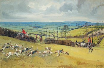 Whaddon Chase by Sylvia Edwards art print