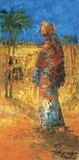 Femme Du Village II by Alexandre Millet art print