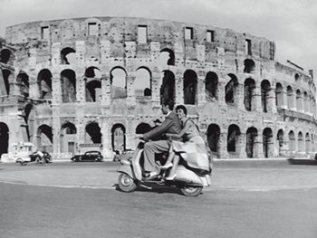 Roma, 1952 by David Lees art print