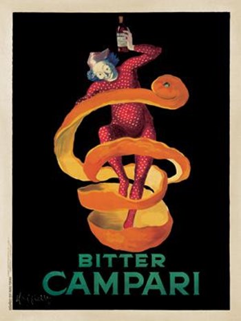 Bitter Campari by Leonetto Cappiello art print