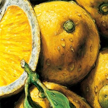 Lemons art print