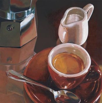 Caffe Del Mattino by Landi art print