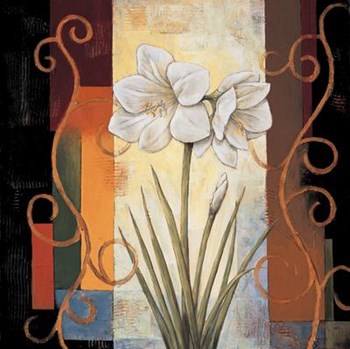 Amaryllis by Jill Deveraux art print