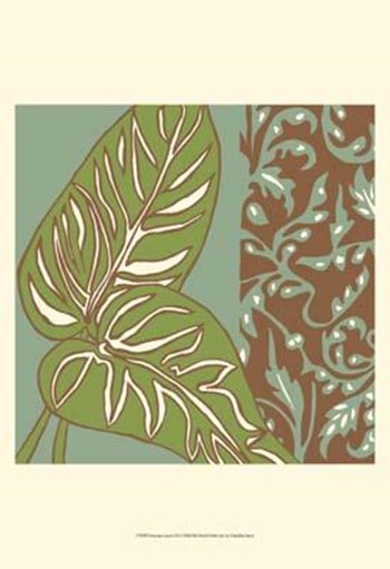 Nouveau Leaves III by Chariklia Zarris art print