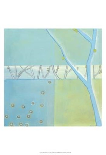 Blue Arbor I by June Erica Vess art print