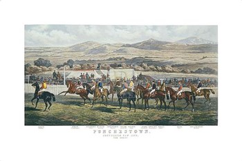 Start, Punchestown by John Sturgess art print