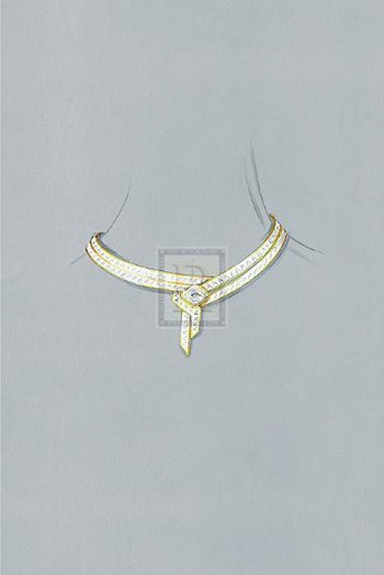 Jewellery Designs XII art print