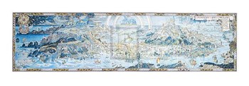 Anciente Mappe of Fairyland art print