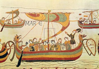 Bayeaux Tapestry Detail B art print