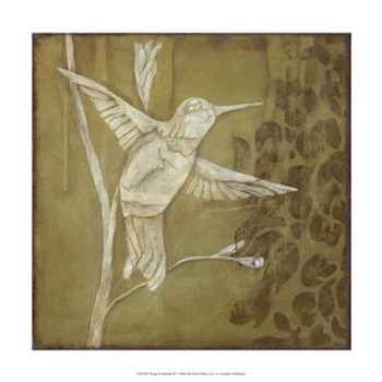 Wings and Damask III art print