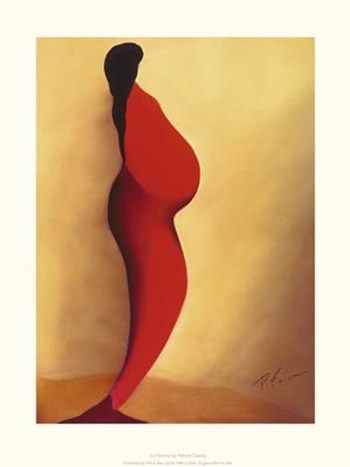 La Femme Enceinte by Patrick Ciranna art print