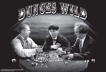 Three Stooges: Dunces Wild art print