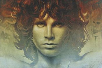 Spirit of Jim Morrison art print