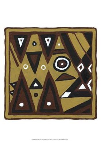 Tribal Rhythms II by Virginia a. Roper art print