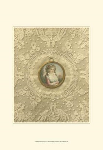Miniature Portrait II by Franz Hanfstaengl art print