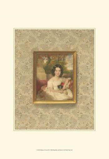 Miniature Portrait III by Franz Hanfstaengl art print