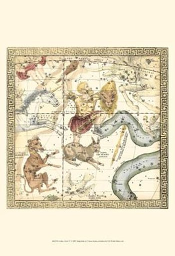 Zodiac Chart IV by Vision Studio art print