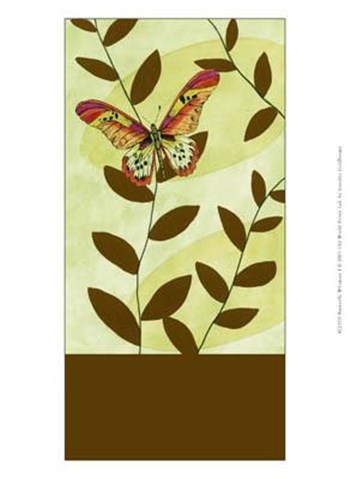 Butterfly Whimsey I by Jennifer Goldberger art print