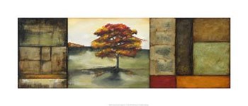 Medium Autumnal Impressions I by Jennifer Goldberger art print