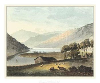 Picturesque English Lake I by T.h. Fielding art print