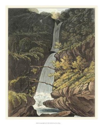 Picturesque English Lake IV by J. Walton art print