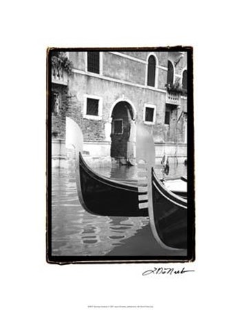 Resting Gondolas by Laura Denardo art print