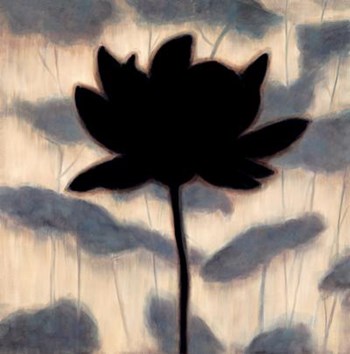 Blossom Silhouette I by T.L. Lange art print