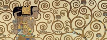 Expectation, c.1909 (detail horizontal) by Gustav Klimt art print