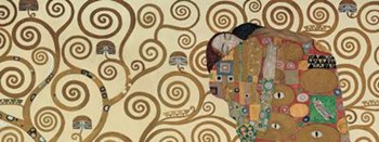 Fulfillment, c.1909 (detail) by Gustav Klimt art print