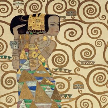 Expectation, c.1909 (detail) by Gustav Klimt art print