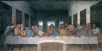 The Last Supper by Leonardo Da Vinci art print