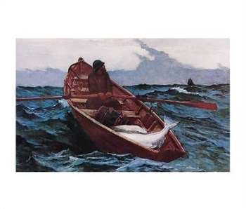 The Fog Warning by Winslow Homer art print