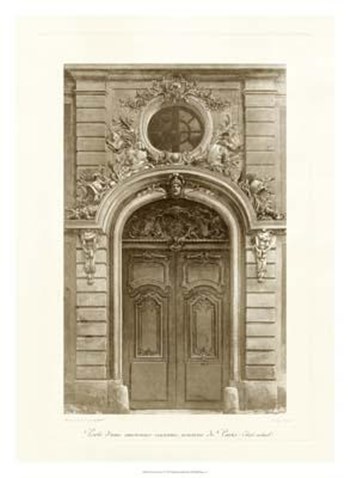 Ornamental Door I by Marcel Lambert art print