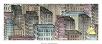 City By Night I by Charles Swinford art print