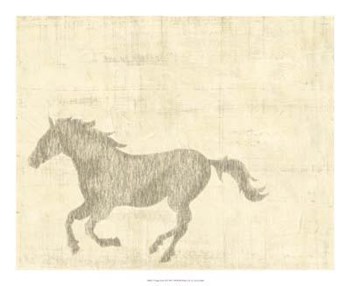Vintage Horse II art print
