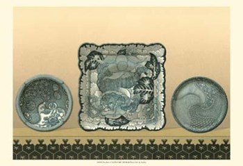 Porcelain In Teal II art print