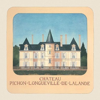 Chateau Richon II by Andras Kaldor art print