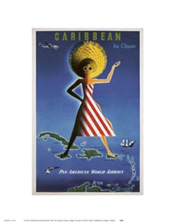 Caribbean By Clipper art print