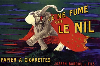 Je Ne Fume Que Le Nil by Leonetto Cappiello art print