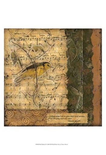 Bird Melody II by Nancy Slocum art print