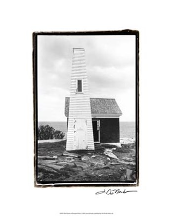 Bell House at Pemaquid Point by Laura Denardo art print