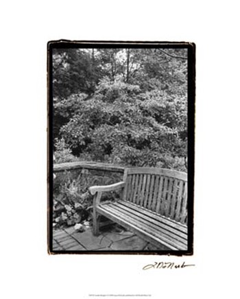 Garden Respite I by Laura Denardo art print