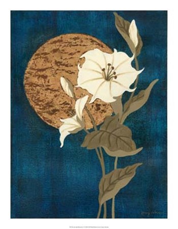 Moonlit Blossoms I by Nancy Slocum art print