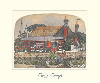 Ferry Cottage by Chad Coleman art print