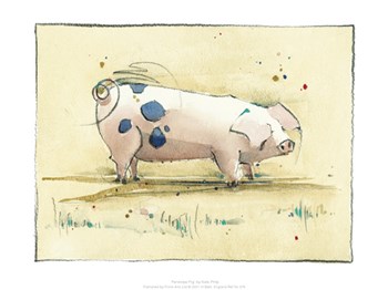 Penelope Pig by Kate Philp art print