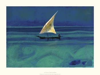 The Dhow by Patrick Bradfield art print