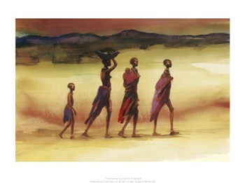 The Family by Patrick Bradfield art print