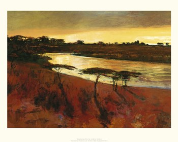 Meandering River by Jonathan Sanders art print